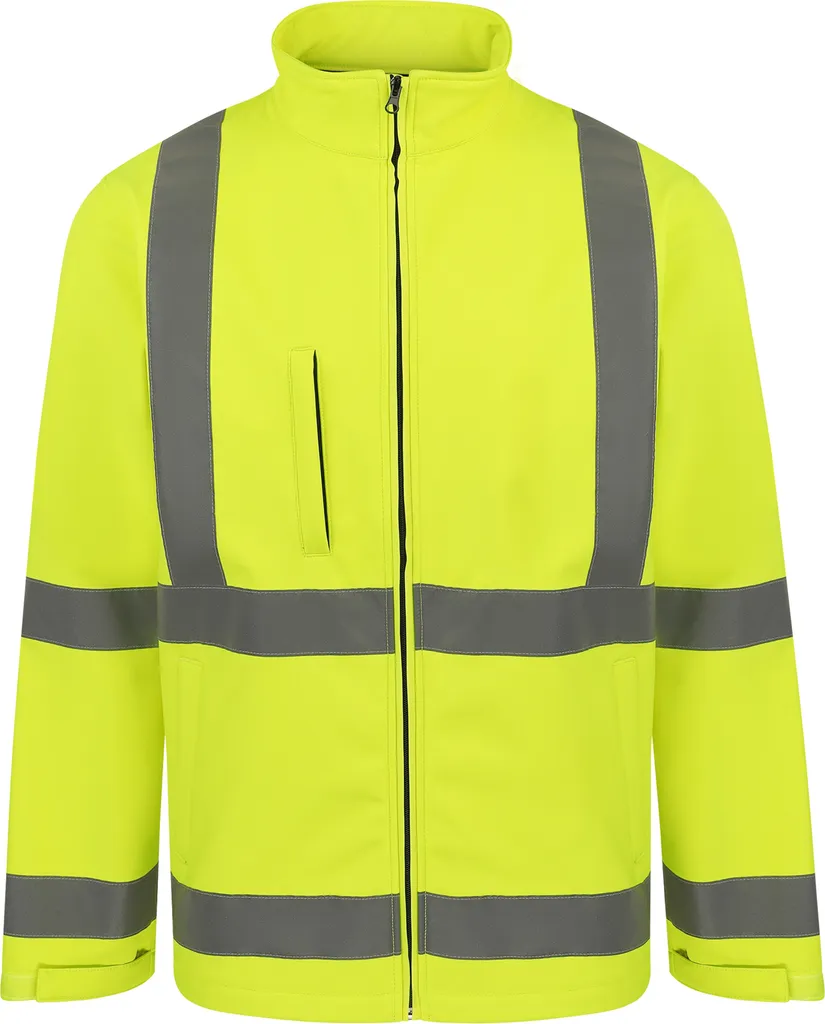 Acquista Giacca Softshell 3XL Korntex KXSSHJ Alta Visibilità Gialla