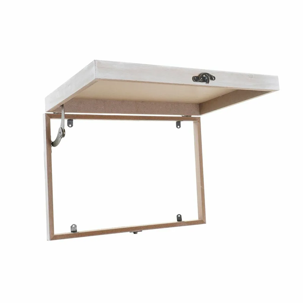 Boîte décorative moderne en bois MDF design géométrique coloré - Set de 2 - 2