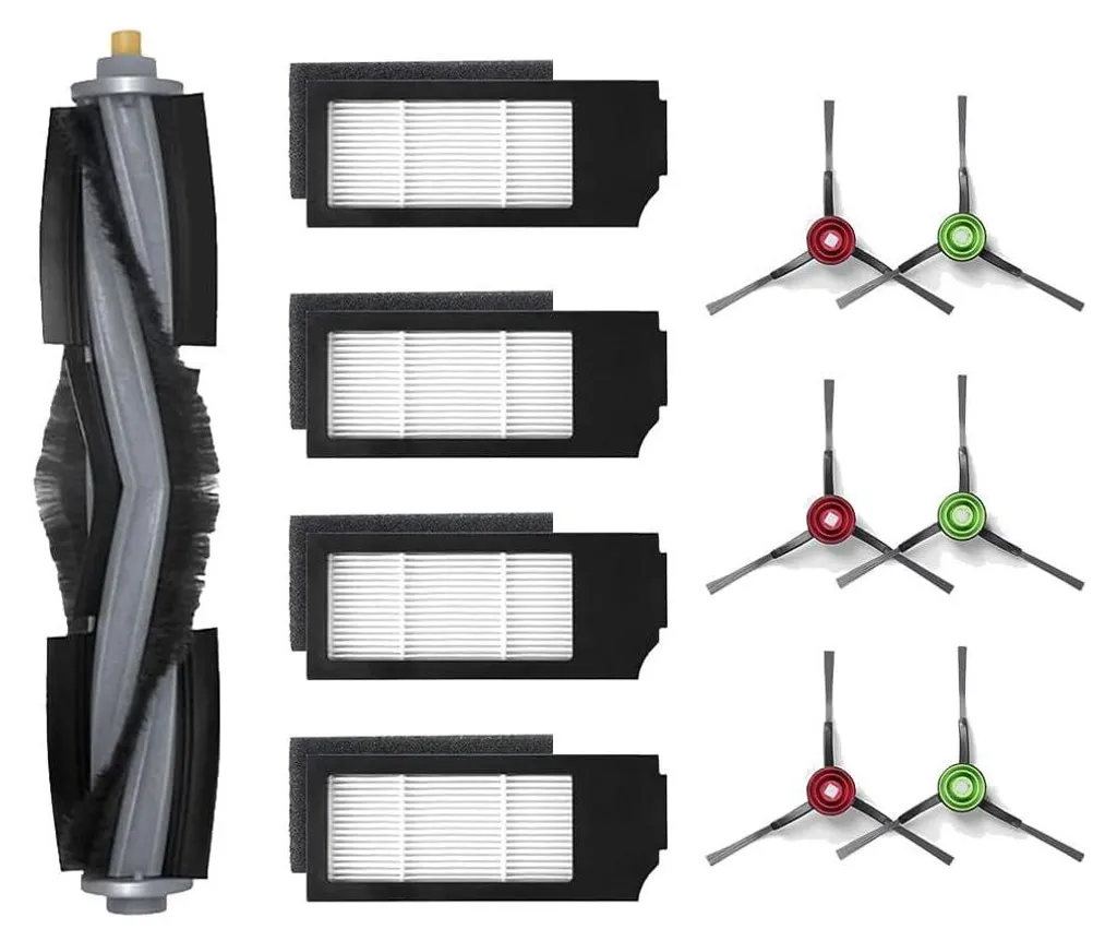Filtre Hepa et Brosses Haute Efficacité pour Ecovacs Deebot X1 Turbo et Omni