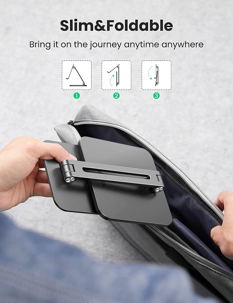 Verstellbarer Tablet-Ständer für iPad, Tablet-Ständer aus Produktbild 2