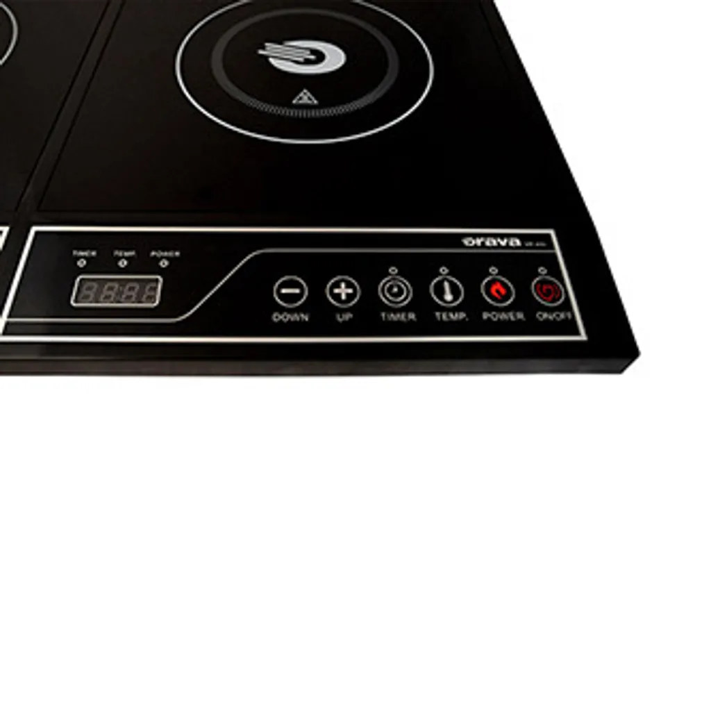 Table de cuisson induction double portable Orava 3500W pour petit espace - 4