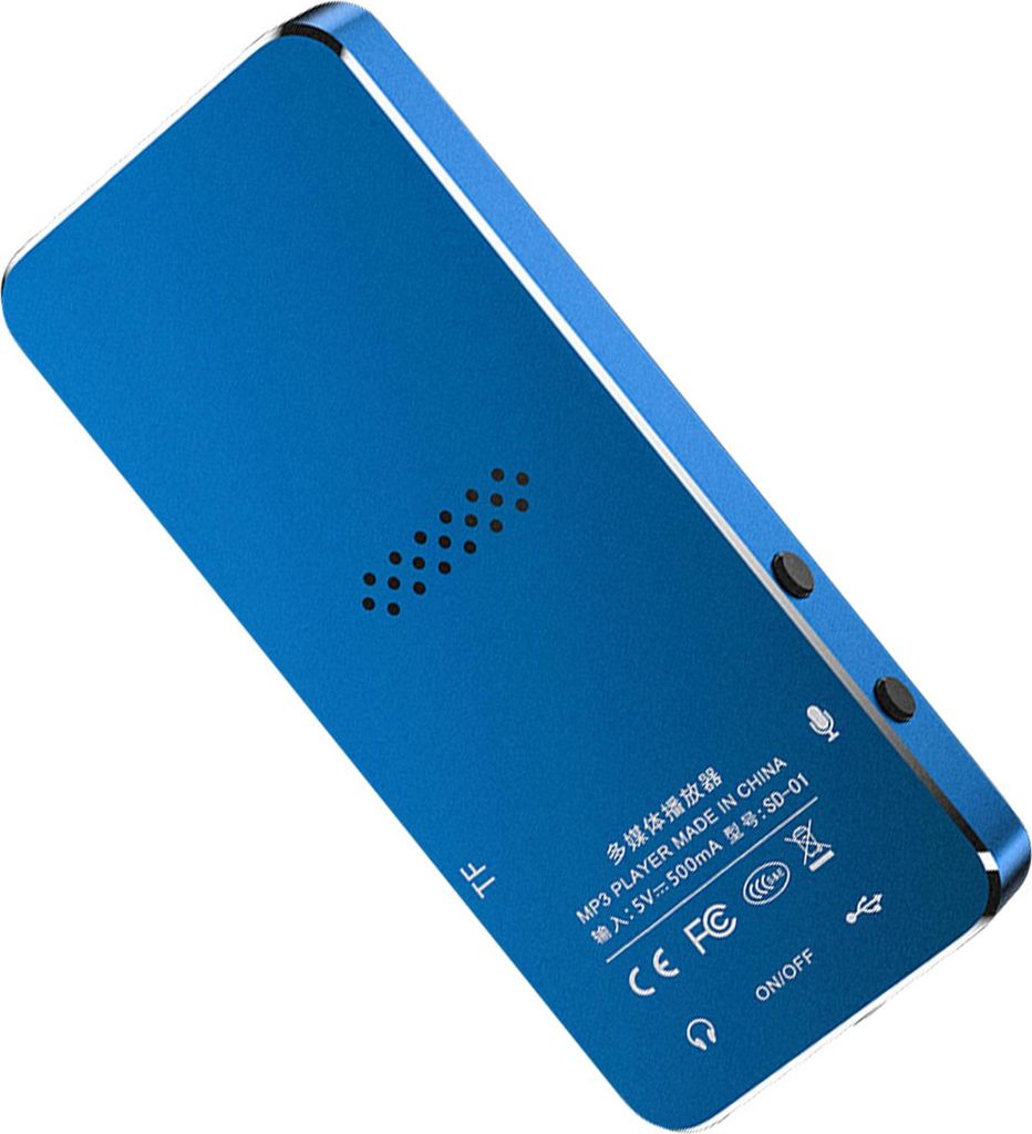 MP3-Player mit BT 5.2 Tragbarer digitaler Sport-Audioplayer Eingebauter klarer Lautsprecher Multifunktions-FM-Radio Sprachrekorder Game-Player