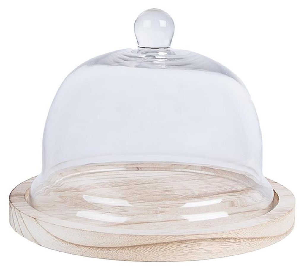 Campana Clayre & Eef Ø 23x17 cm Vetro trasparente Immagine del prodotto 