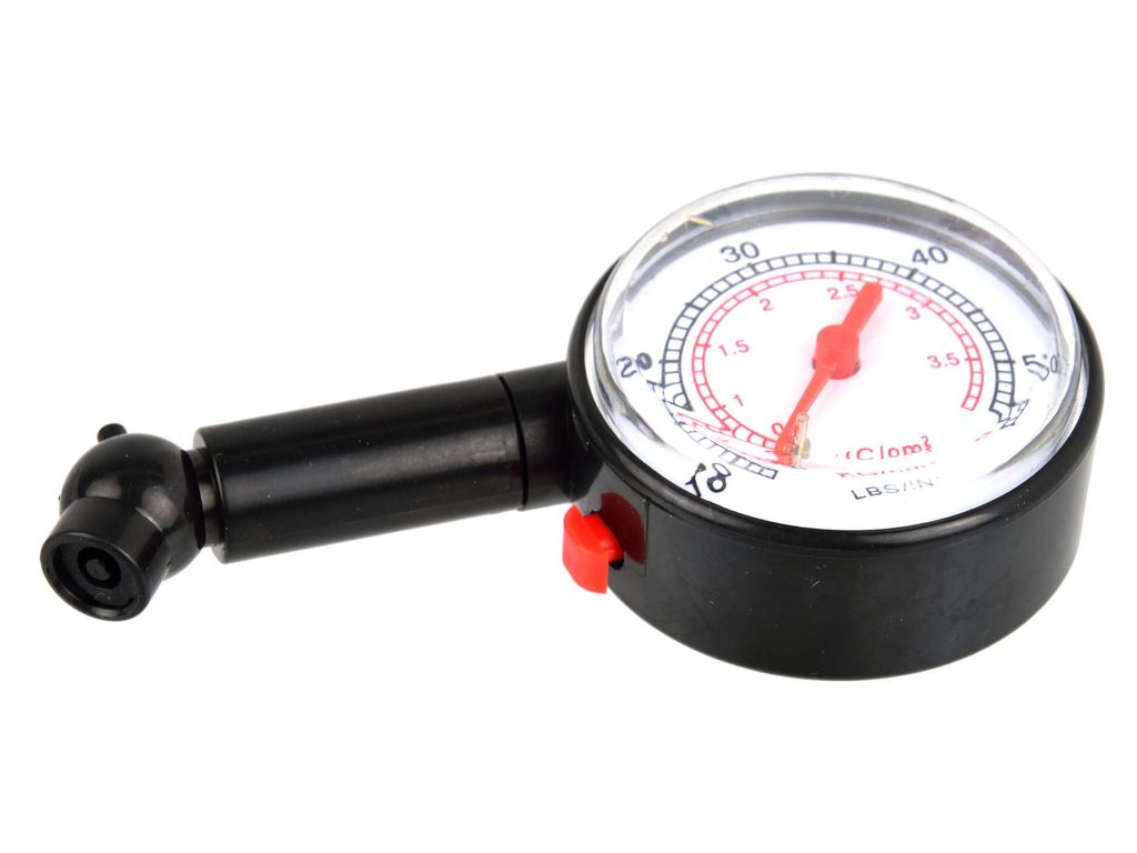 BSD Autoreifen-Manometer - Großes Manometer, Luftdruckmesser, Autoreifen-Manometer