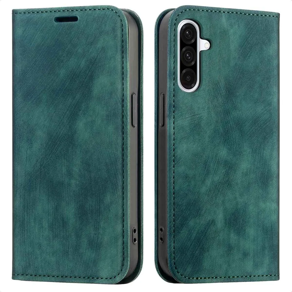 Cover imoshion Slim Samsung Galaxy A36 Verde - Custodia Libro Elegante