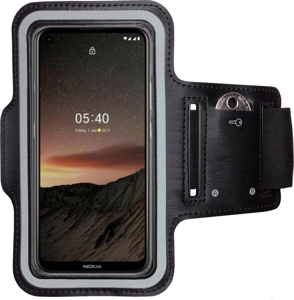 Sportarmband für Nokia 5.4 Handy Tasche Jogging Hülle Fitness Armband Laufhülle