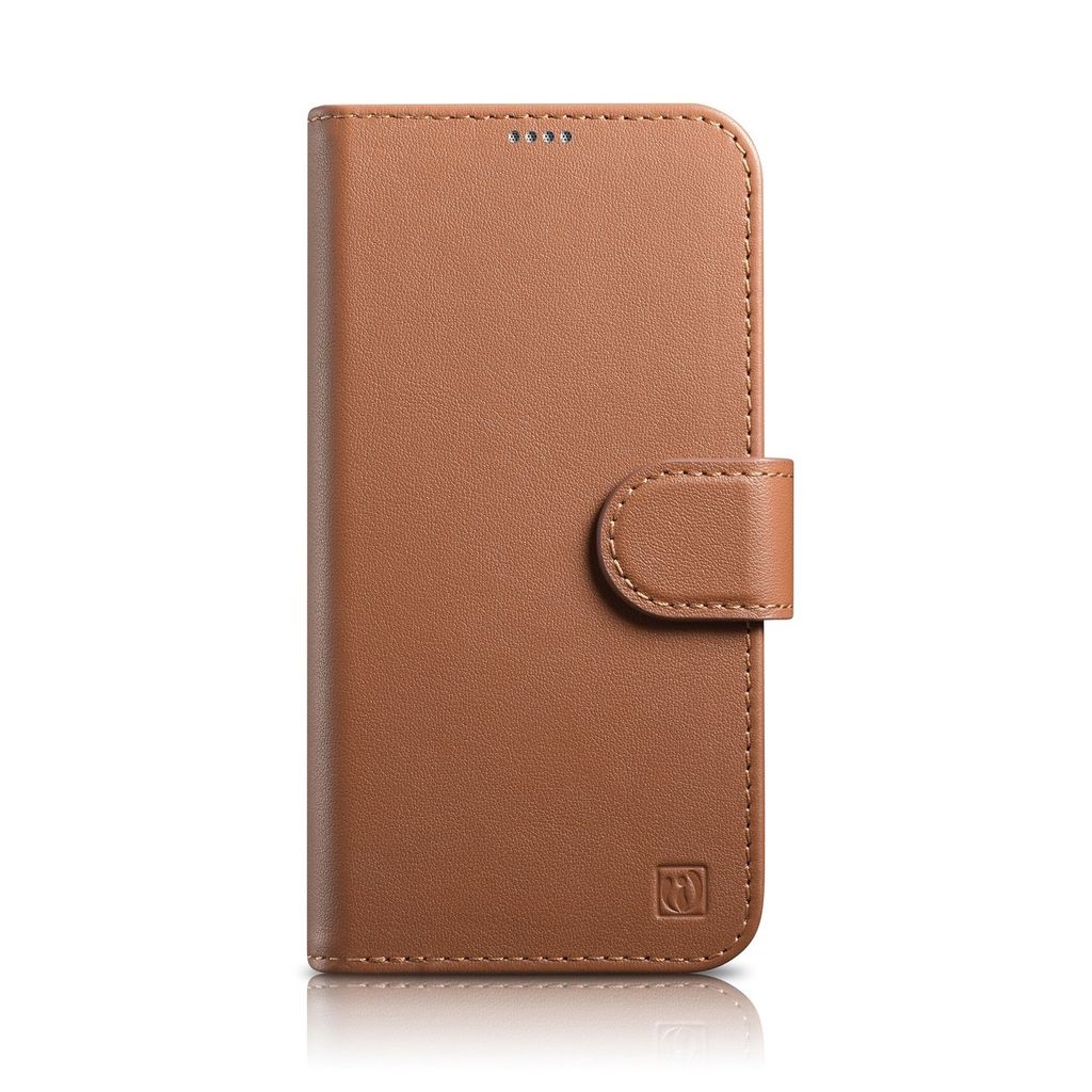Icarer Case Ledertasche fr Iphone 14+ Braun
