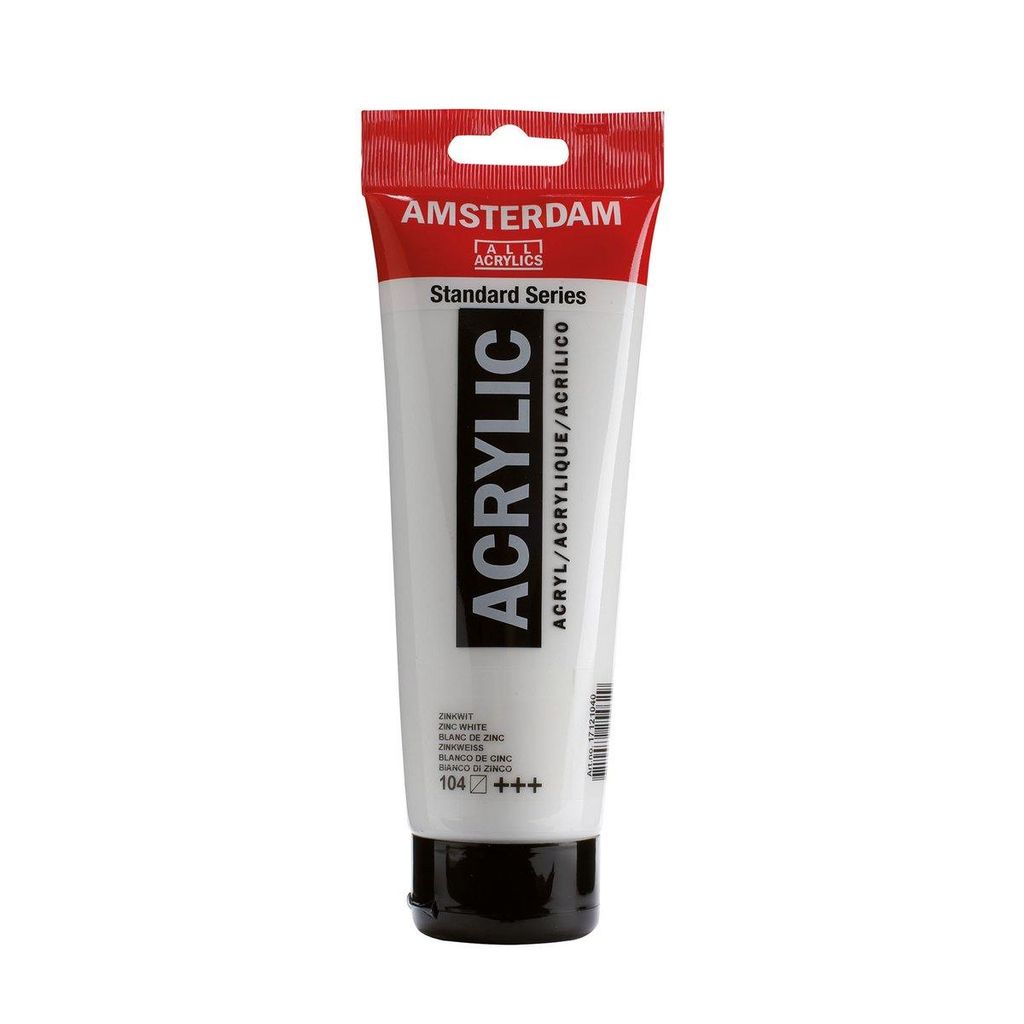 Amsterdam 17091042, Biela, Akrylová farba, 120 ml Obrázok produktu 