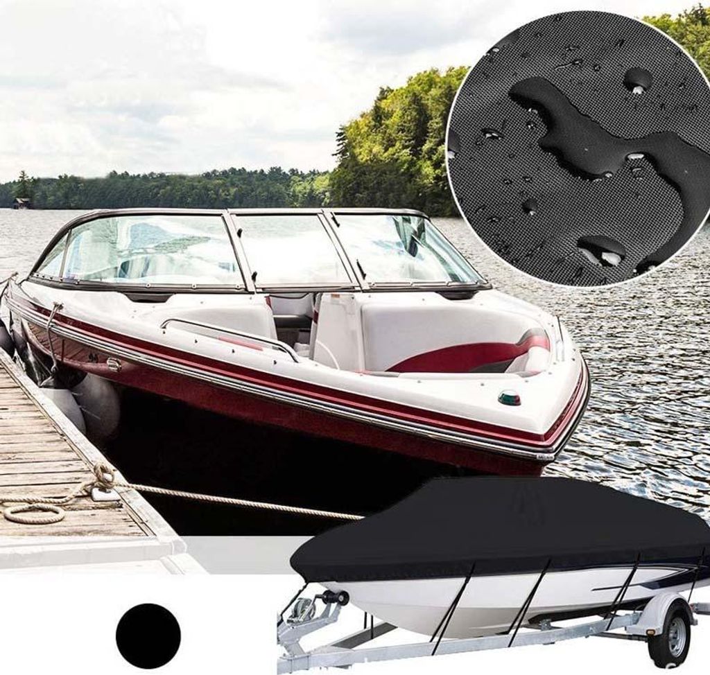 Yacht Abdeckplane 625x360cm - 210D Oxford Stoff, Wasserdicht & UV-Beständig, Vollschutz für Boote