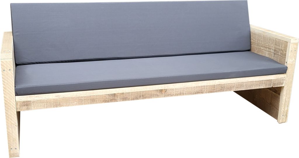 Wood4You Gartenbank Holz "Vlieland" - Wetterfest Massivholz Produktbild 3