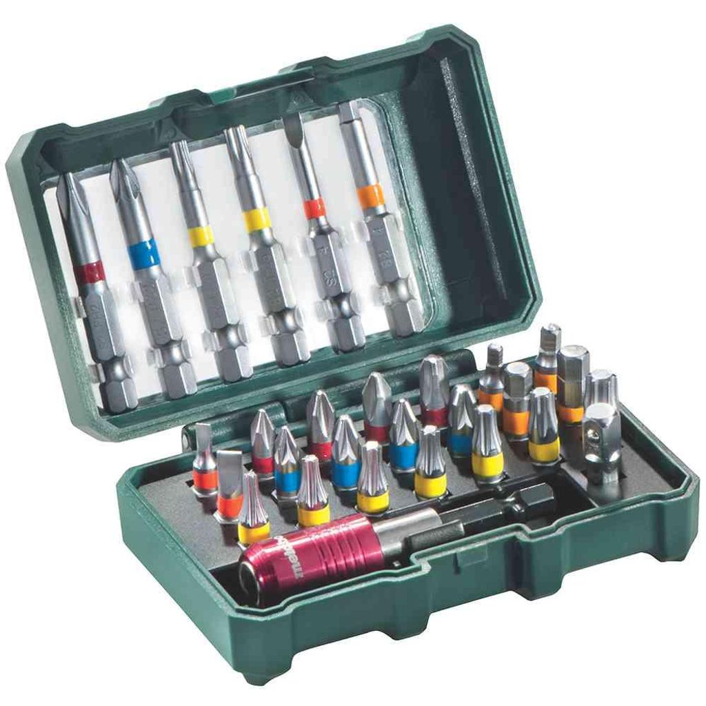 Metabo Bit-Box 29 teilig inkl. Adapter & magnetischer Image du produit 