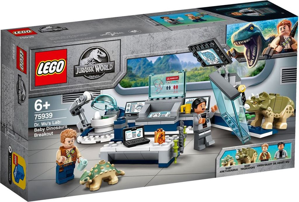 LEGO Jurassic World 75939 Dr. Wus Labor: Ausbruch der Baby-Dinosaurier