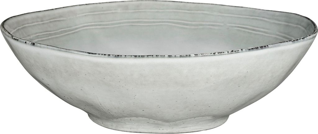 Mica Decorations Tabo Schüssel - H9 x Ø31 cm - Grau Produktbild 
