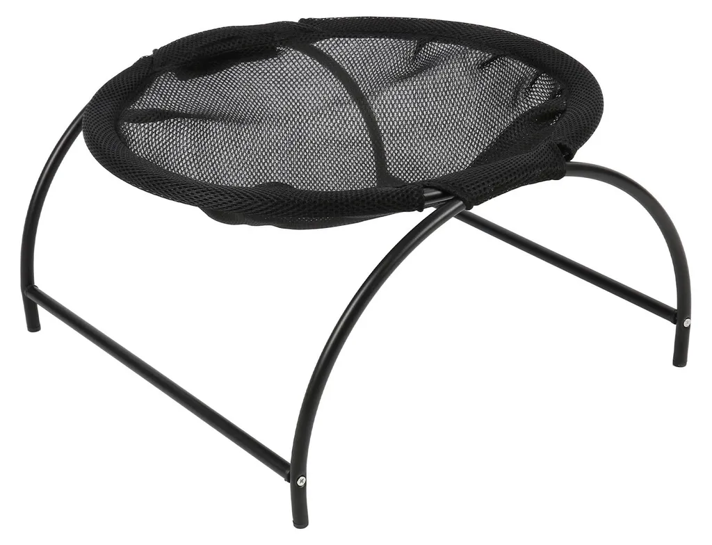Lit chat surélevé anti-humidité et poils - Hamac inox facile à nettoyer