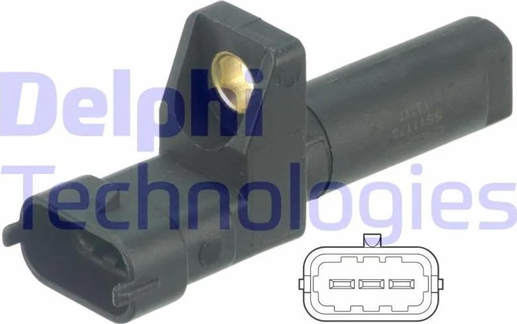 Capteur PMH Vilebrequin Delphi pour Mercedes Classe ML GL et R-Klasse 4x4