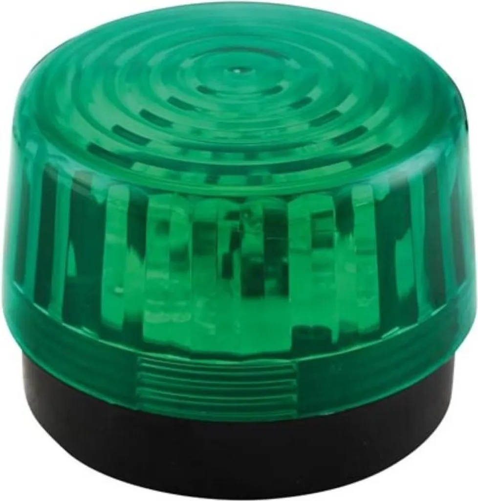 Feu LED Vert 12Vdc Ø 100 mm - Solution de Signalisation Stable et Durable