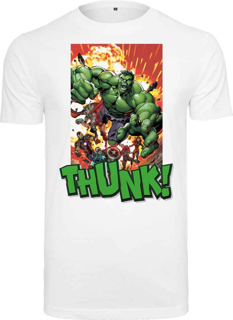 Avengers Explosion T-Shirt S Weiß