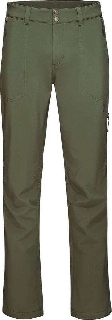 Runbold Winter SO Pants Men, dark marsh, 54 long, Softshell Pants - Mammut