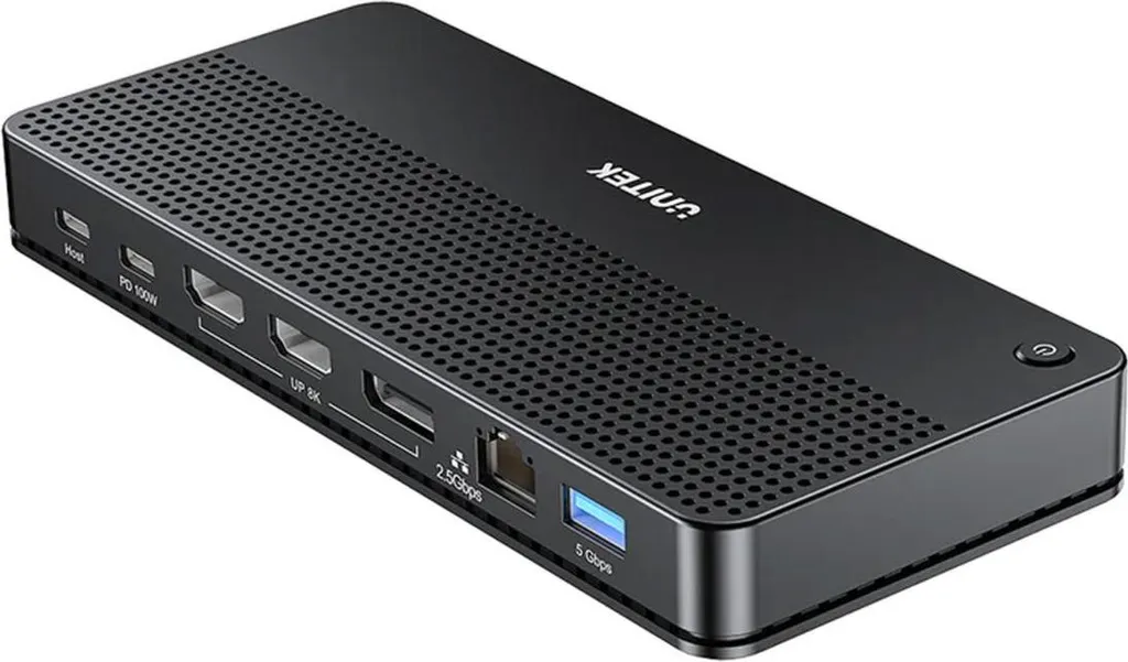 Station Unitek 13-en-1 HDMI 2.1 4K 120Hz avec Transfert Rapide 10Gbps