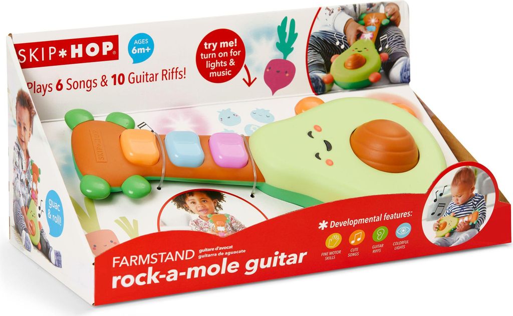 Skip Hop - Rock-A-Mole Avocado Gitarre Produktbild 