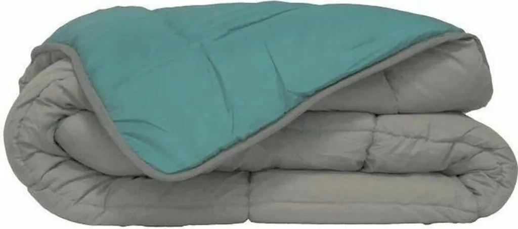 Couette Poyet Motte 400 g/m² - Grande Taille 240x260 cm Vert Sapin