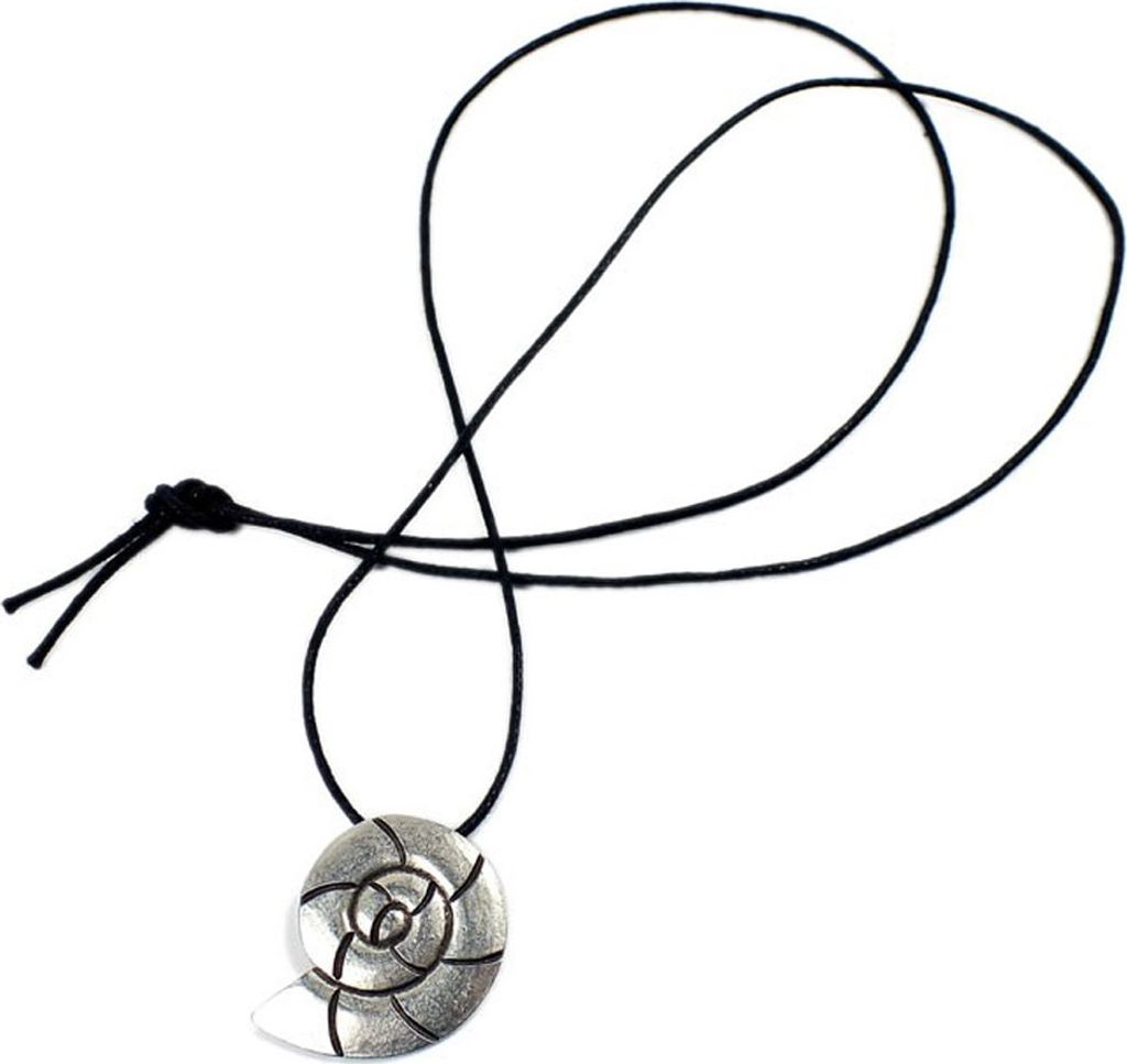 Minott Kette aus Baumwolle mit Muschel Anhänger 21339 Produktbild 