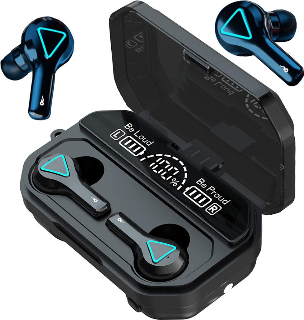 TWS Kopfhörer Bluetooth 5.1 Touch Control In-Ear Ohrhörer Wireless Headset