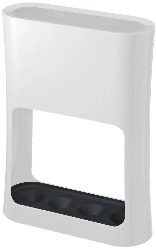 Porte-parapluie design Yamazaki Oval Blanc - Solution Gain de Place
