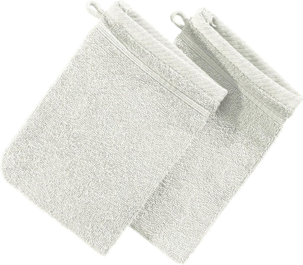 Erwin Müller Waschhandschuh Heidelberg" 2er-Pack creme 15x21 cm"