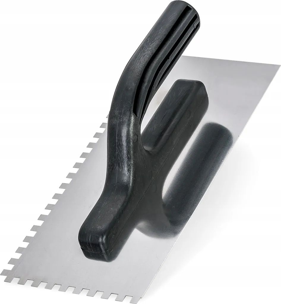 Frattazzo Dentato 6x6 Acciaio Inox - Spatola Professionale Edilizia