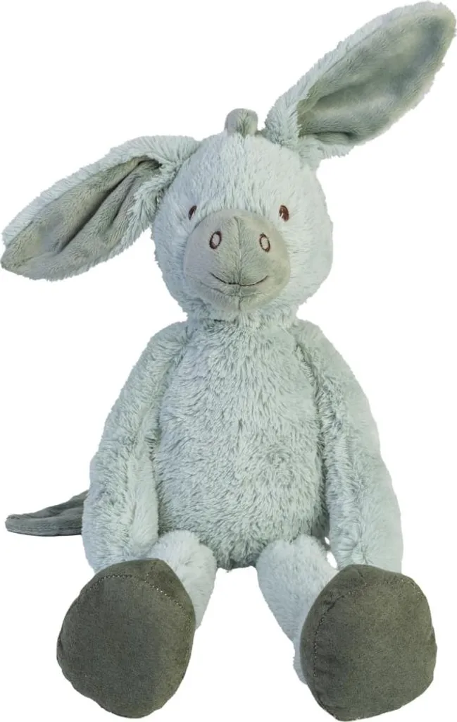 Grand doudou âne en peluche Donkey Diego pour l'éveil de votre bébé