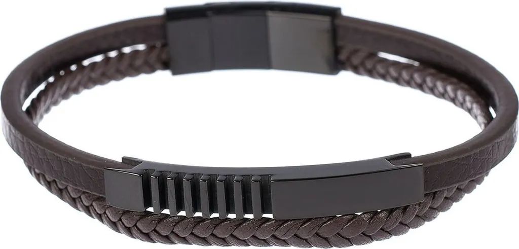 Bracelet Noir Pacific-PCB00010 pour homme et femme - Bijou tendance