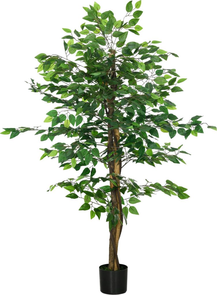 HOMCOM Künstliche Pflanze, 150 cm Kunstpflanze mit Produktbild 