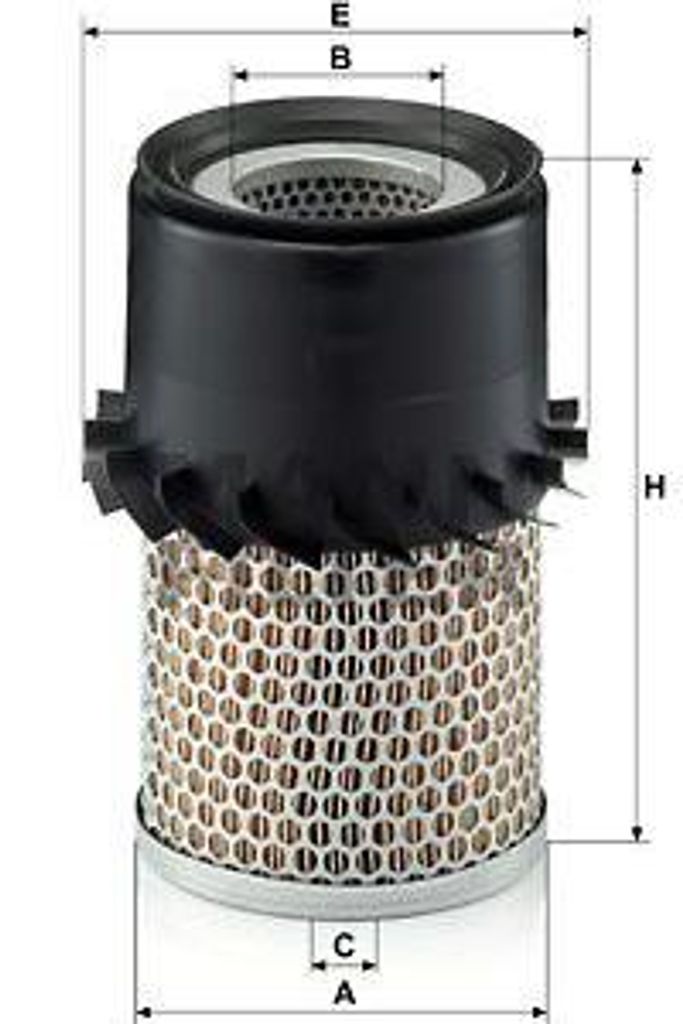 MANN-FILTER C 14 138/1 Luftfilter OE NRC9238 kompatibel mit Defender