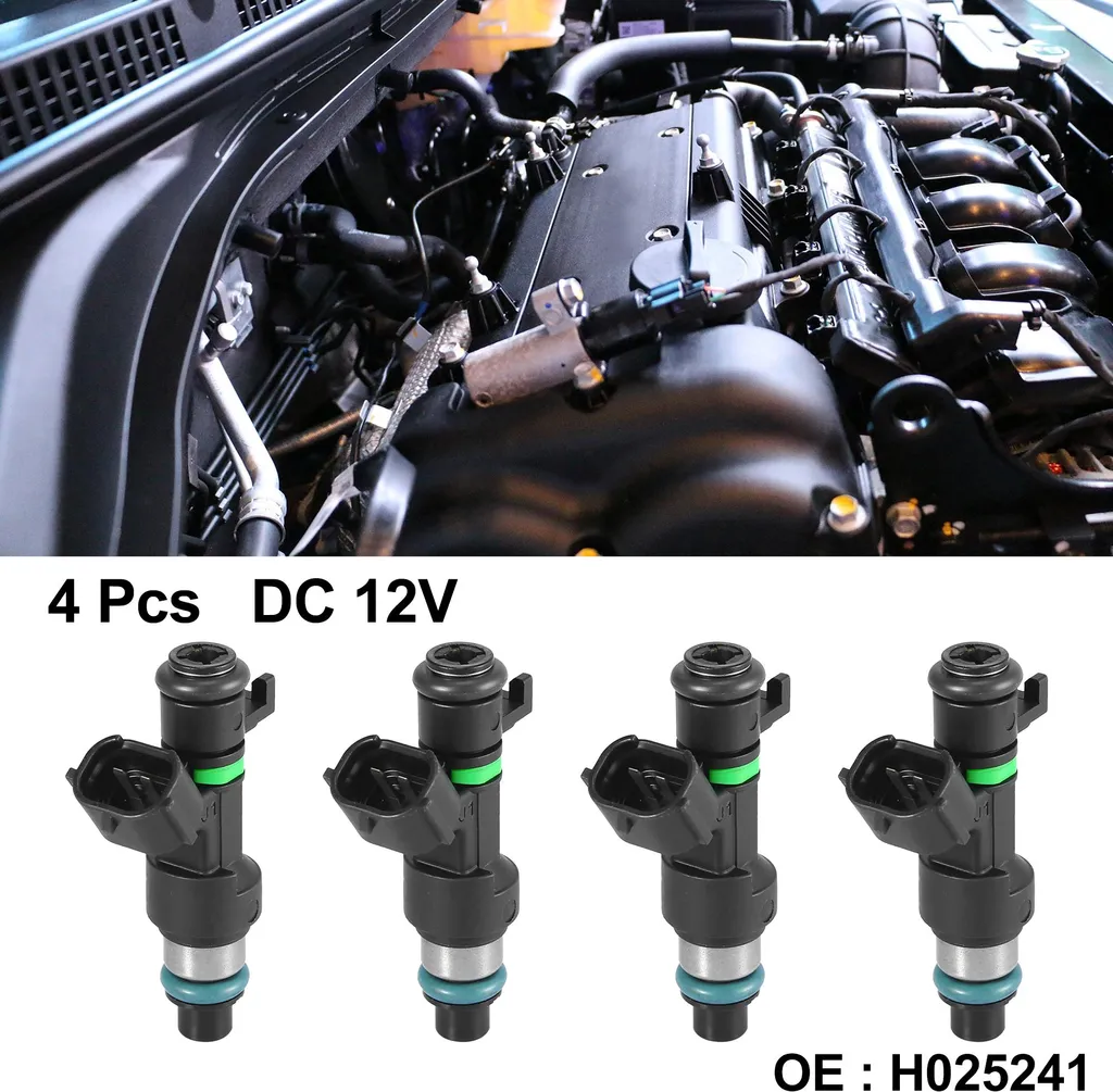 4 injecteurs carburant essence H025241 pour moteur Nissan