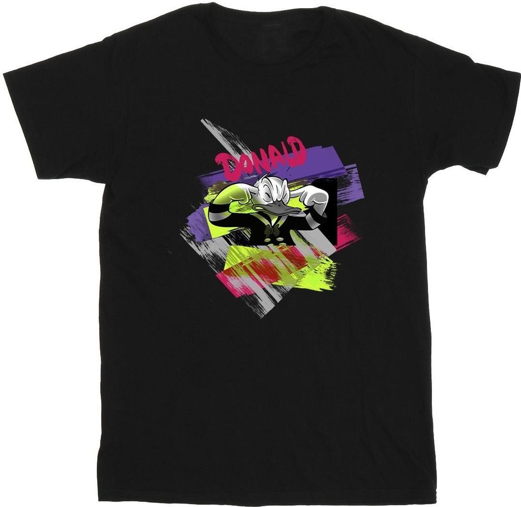 Disney - "Ear Plug" T-Shirt für Herren BI42006 (XL) (Schwarz)