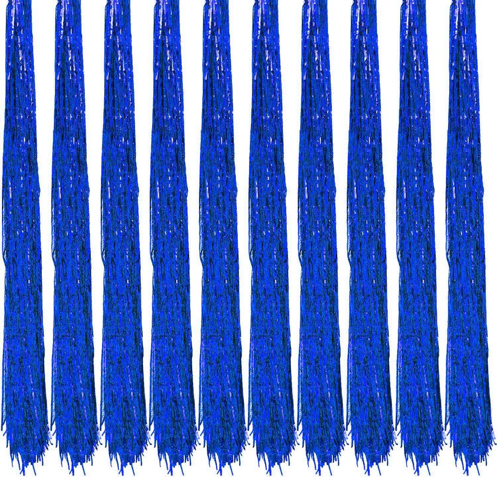 Oblique Unique 10x Lametta Weihnachten Fasching Karneval Produktbild 