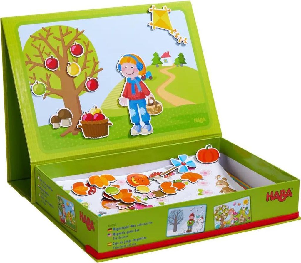 Haba Stagioni A Tema Gioco Da Tavolo - Durata 1 Minuto, Per 1+ Giocatori - Fatto In Polonia, Dimensioni 29.3x5x24.6 Cm - 5