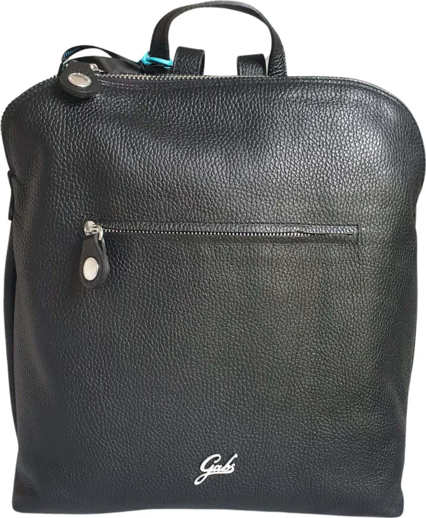 Sac à main en cuir noir Gabs Brigitte | Grand cabas transformable
