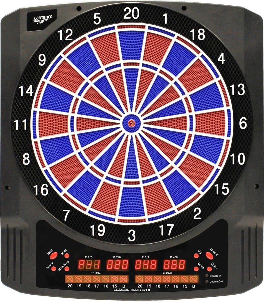 Carromco Classic Master II, Elektronisches Dartboard, Produktbild 