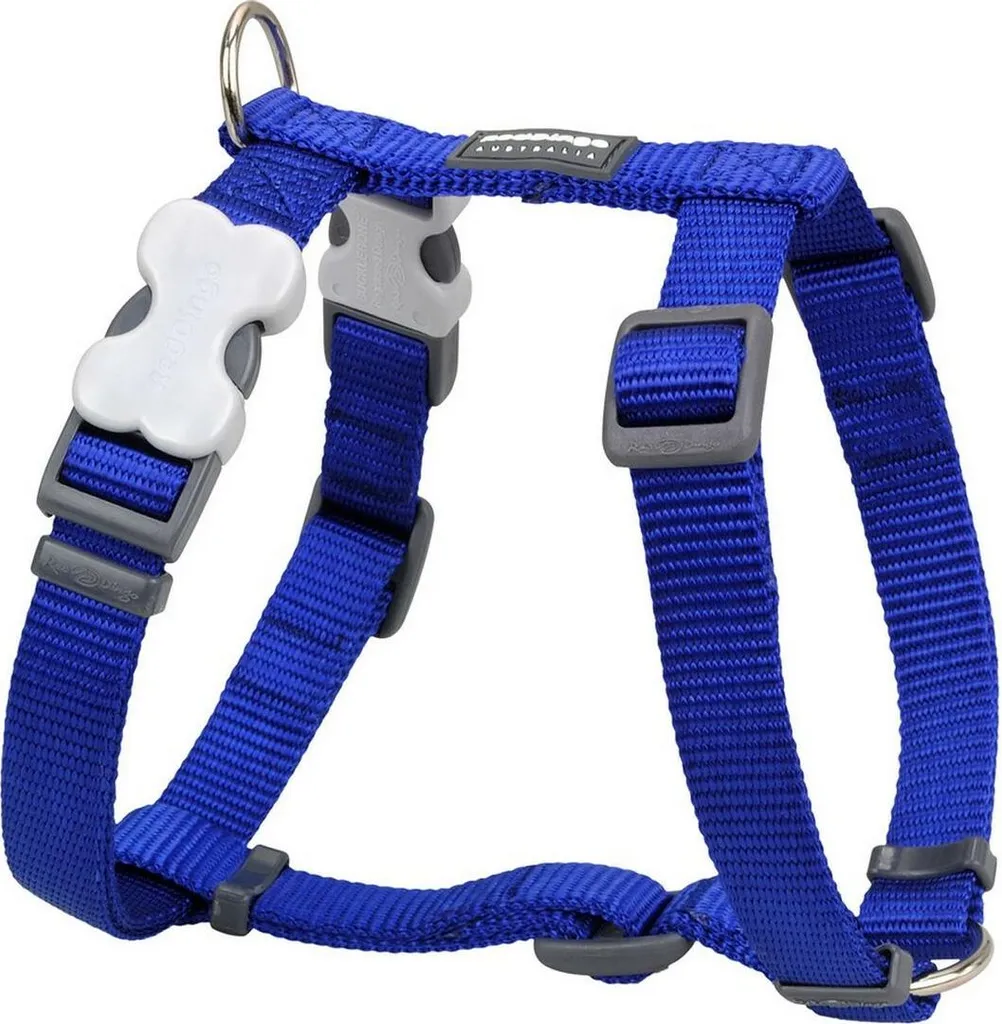 Pettorina Cane Red Dingo Blu Scuro - Nylon Premium per Passeggiate Sicure - 1