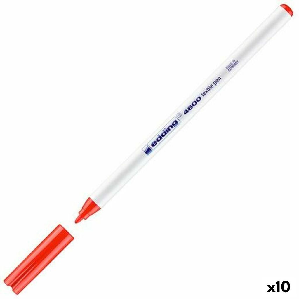 Marker tekstylny Edding 4600-002 4600 - okrągła końcówka, 1 Zdjęcie produktu 