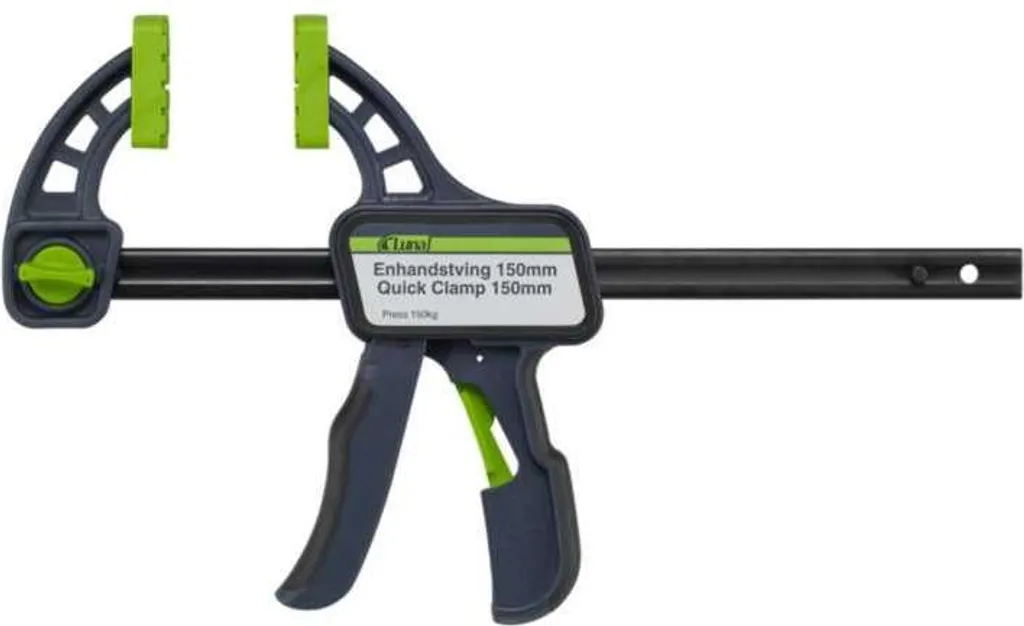Serre-joint Luna 450mm à serrage rapide avec mors de protection souples