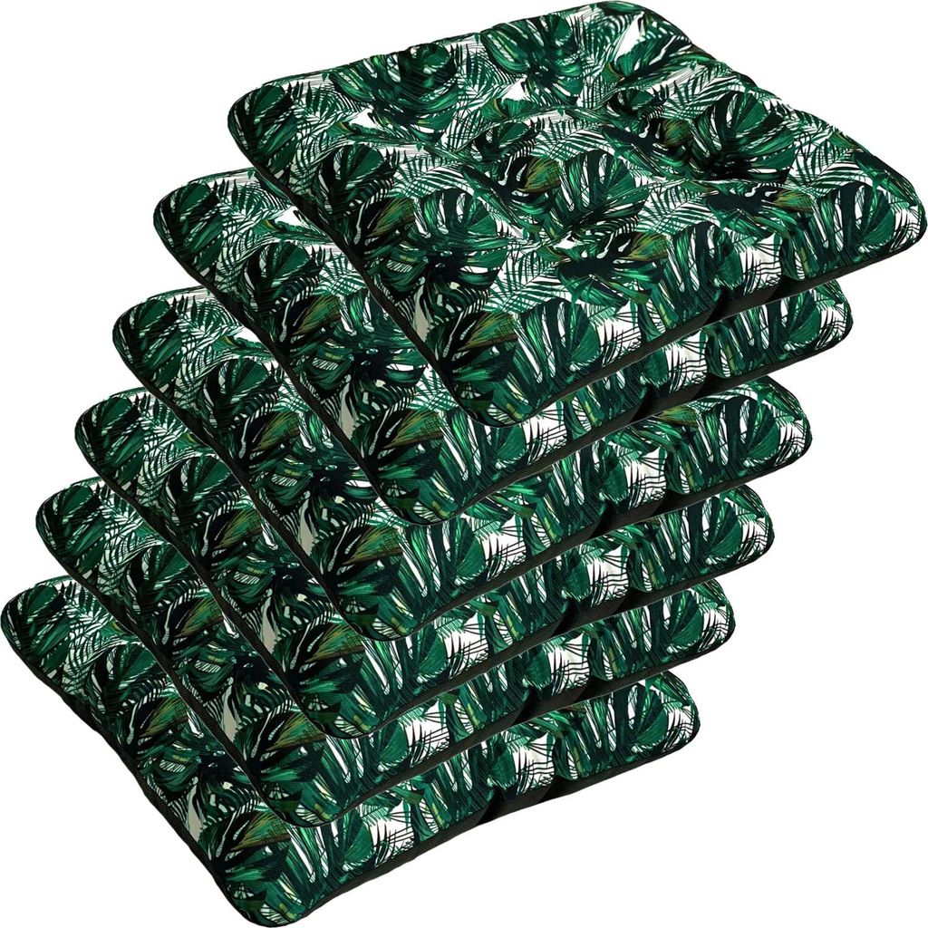 SuperKissen24. Stuhlkissen Sitzkissen für stühle - 6er Set Produktbild 