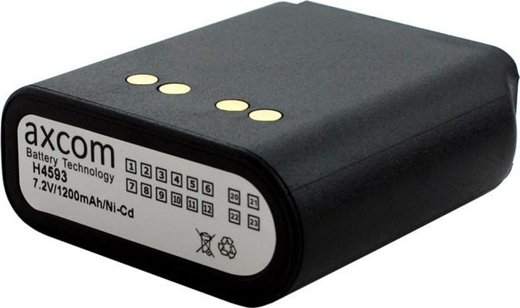 NiCd Akku für Motorola FUG10B, FUG13B, MX1000, MX2000, MX3000 - 7,2V/1,2Ah
