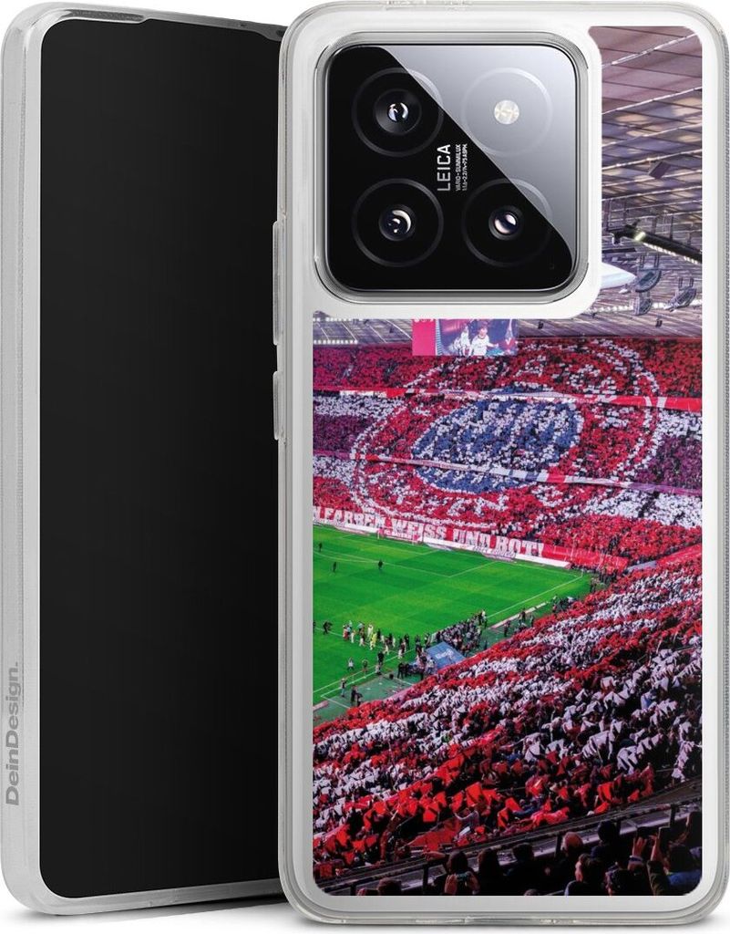 DeinDesign Handyhülle für Xiaomi 14T Pro Silikon Hülle Case Smartphone Schutzhülle FC Bayern München FCB Stadion