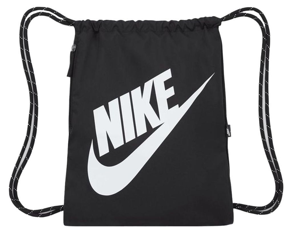 Nike - Turnbeutel "Heritage", 13l PP268 (Einheitsgröße) (Schwarz)