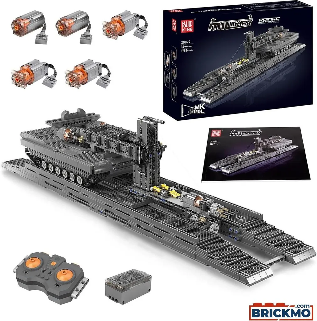 Maquette Véhicule de Pont Mould King 20029 pour Passionnés de Robotique