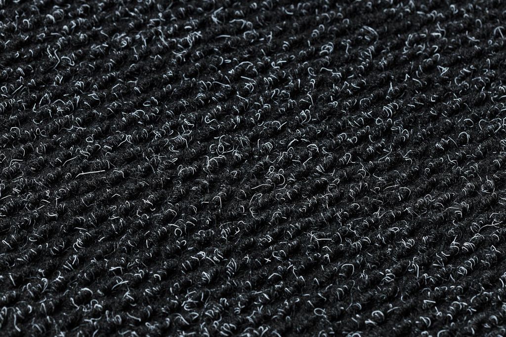 Läufer - Türmatte rutschfest VIGOR Draußen, Drinnen anthrazit 0923 200cm Schwarz 200x530 cm