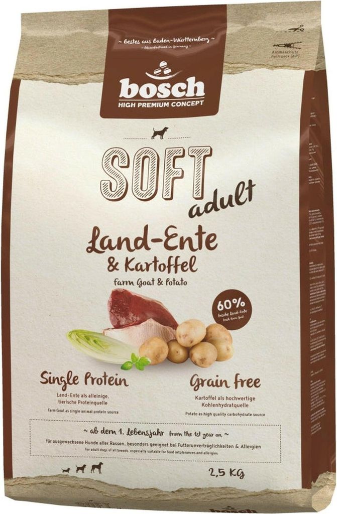 bosch Tiernahrung HPC SOFT / PLUS SOFT Adult, Adult, Ente, Produktbild 